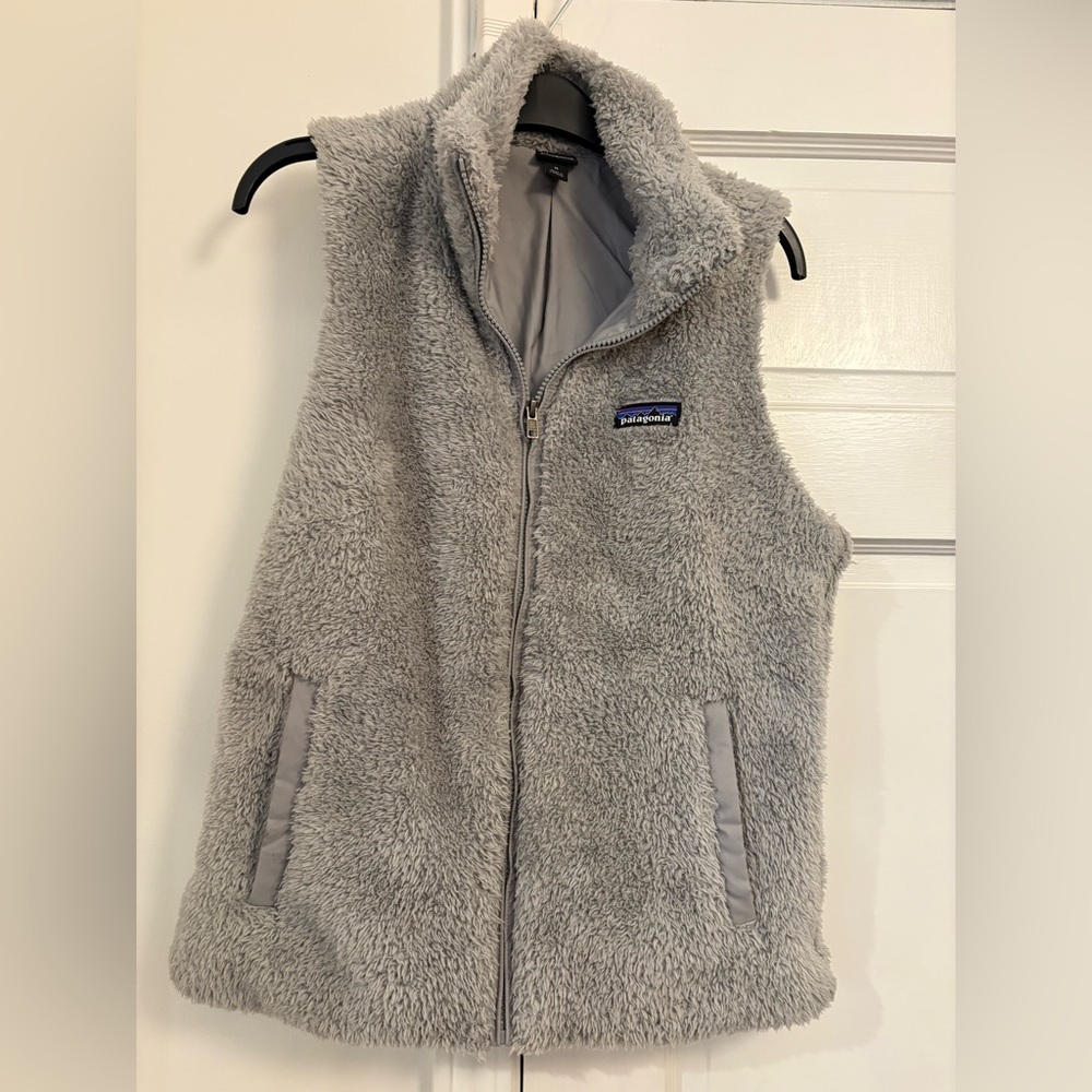 Patagonia Los Gatos Gray Women’s Medium Fleece Vest
